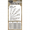 Tim Holtz Mini Layering Stencil Collection - Set 42