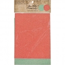 Tim Holtz - Deco Sheets Holiday (Grün / Rot) 