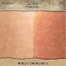 Tim Holtz Kraft - Stock 8" x 8" - Metallic - 2