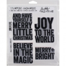 Tim Holtz Stempelset - Bold Tidings 2