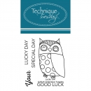 Technique Tuesday Clearstamps - Lucky Owl