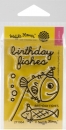 Waffle Flower Clearstamps - Birthday Fishes