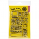 Waffle Flower Clearstamps - Office Birthday
