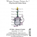 Whipper Snapper Cling - Mouse & Candle