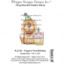 Whipper Snapper Cling - Puppy`s First Birthday