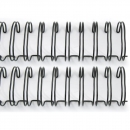 2 x Cinch Binding Wires 1" - 2,5 cm Schwarz