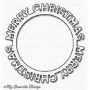 Die-namics - Merry Christmas Circle Frame