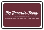 MFT Premium Dye Ink Pad - Paver Red