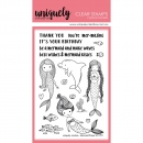 ! Uniquely Clear Stamps - Mermaid Kisses !
